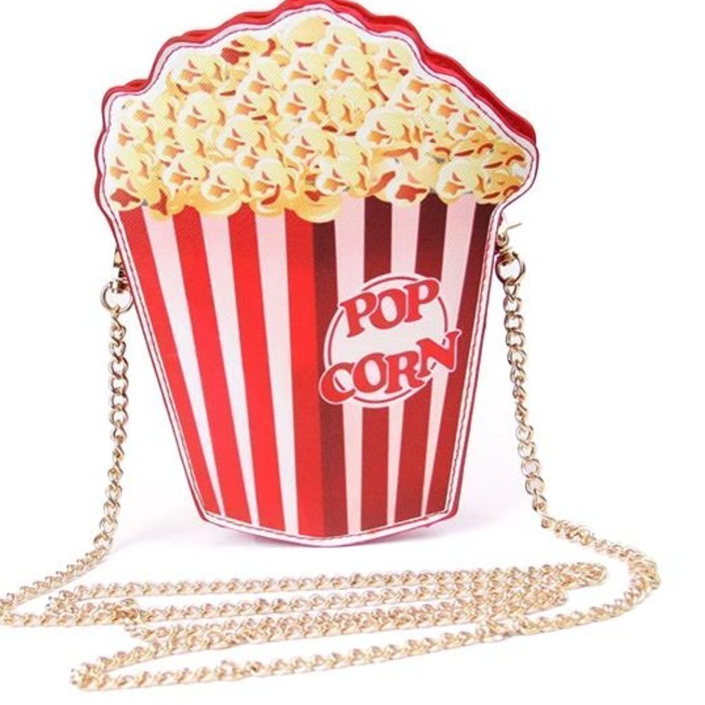 Popcorn Crossbody Handbag  Purse for Women/Girls